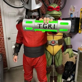 Full Shredder costume with TGRI canister by youngbearart